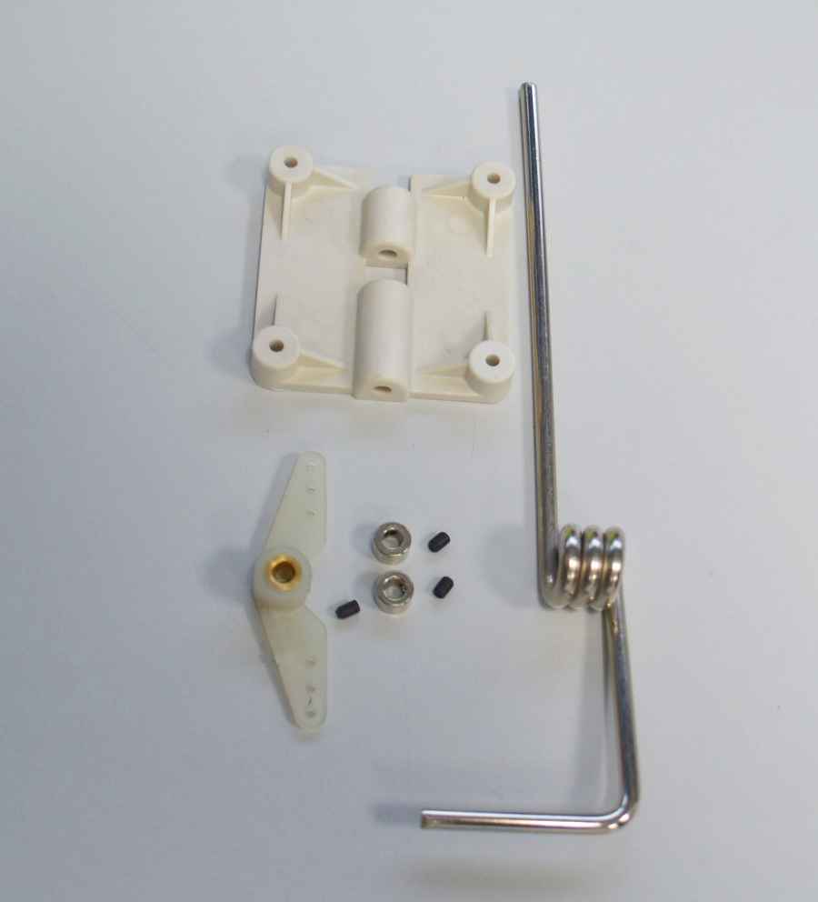 Steerable nose landing gear for Aeronaut Skymaxx or similar models