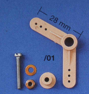 Winkelhebel 120°/Schenkellänge 28mm, Aeronaut # 749201