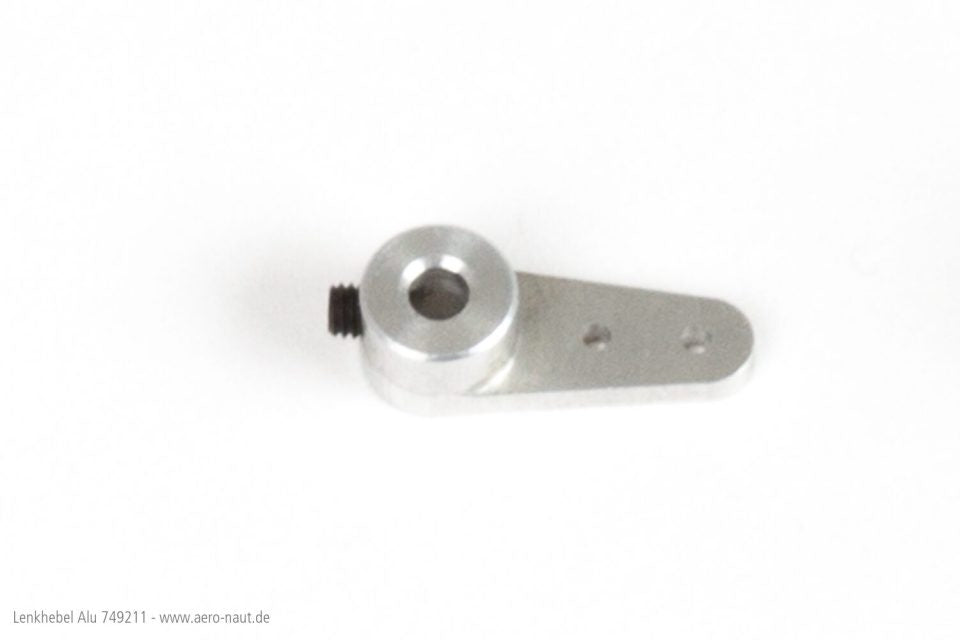 Lenkhebel einseitig, Aluminium, für 3mm Achse, Aeronaut # 749211