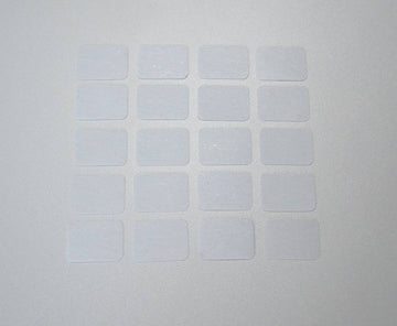 Vliesscharnier 25 x 20mm, aus faserverstärktem Kunststoff, (VE 20)