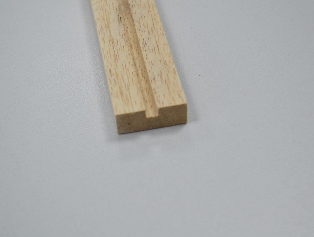 Nutleiste Abachi 10x25x1000mm - Nut 4x4mm, Aeronaut # 7596/02