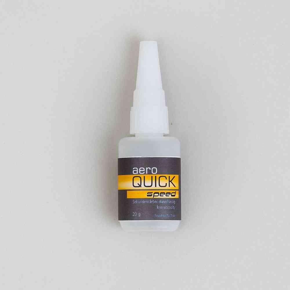 Aero-Quick Speed Sekundenkleber, DÜNNFLÜSSIG, 20g, Aeronaut # 764700