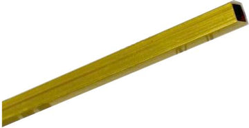 Vierkant-Messingrohr 1.0x1.0x1000mm, Aeronaut # 774101