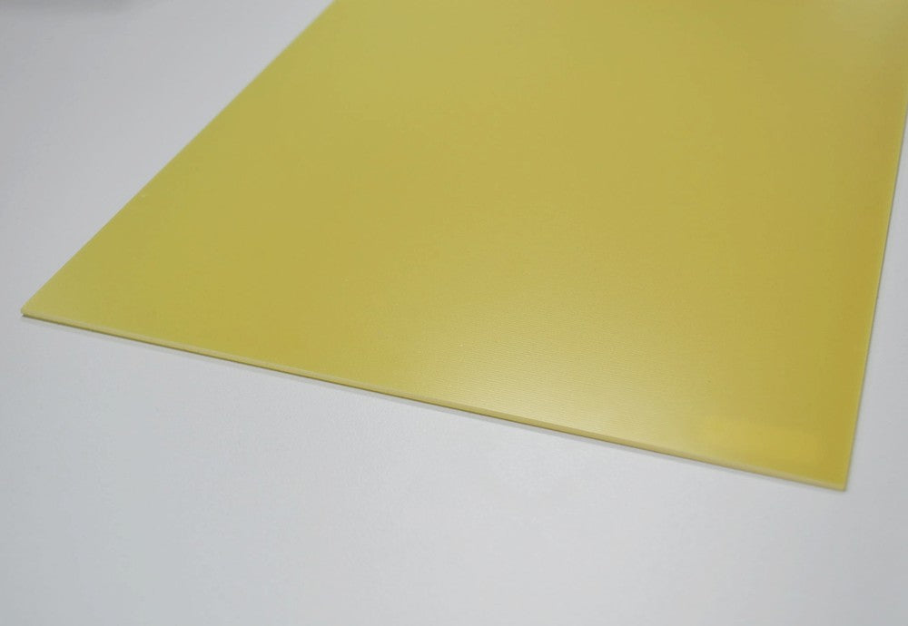 Glasfaserplatte (GFK) 2mm, GROß, 500x300mm, naturfarben