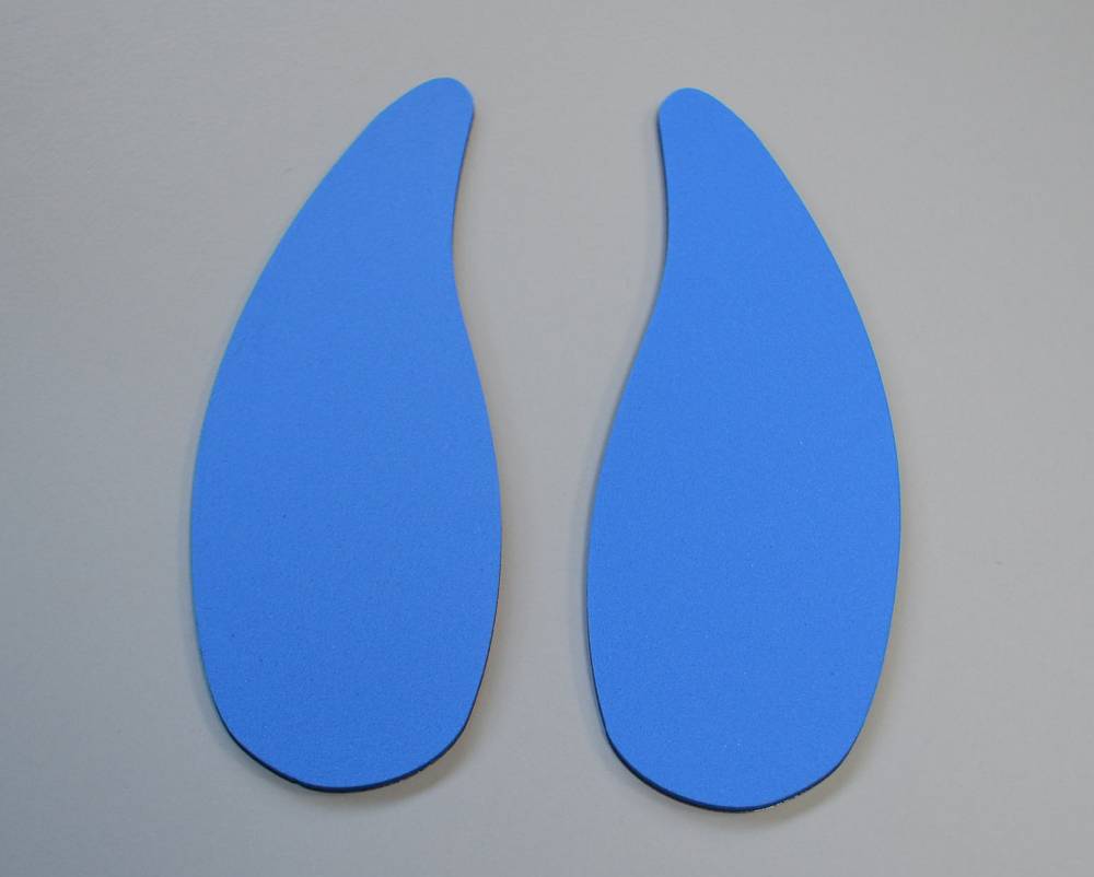 Blue handrest for AHLTEC transmitter consoles