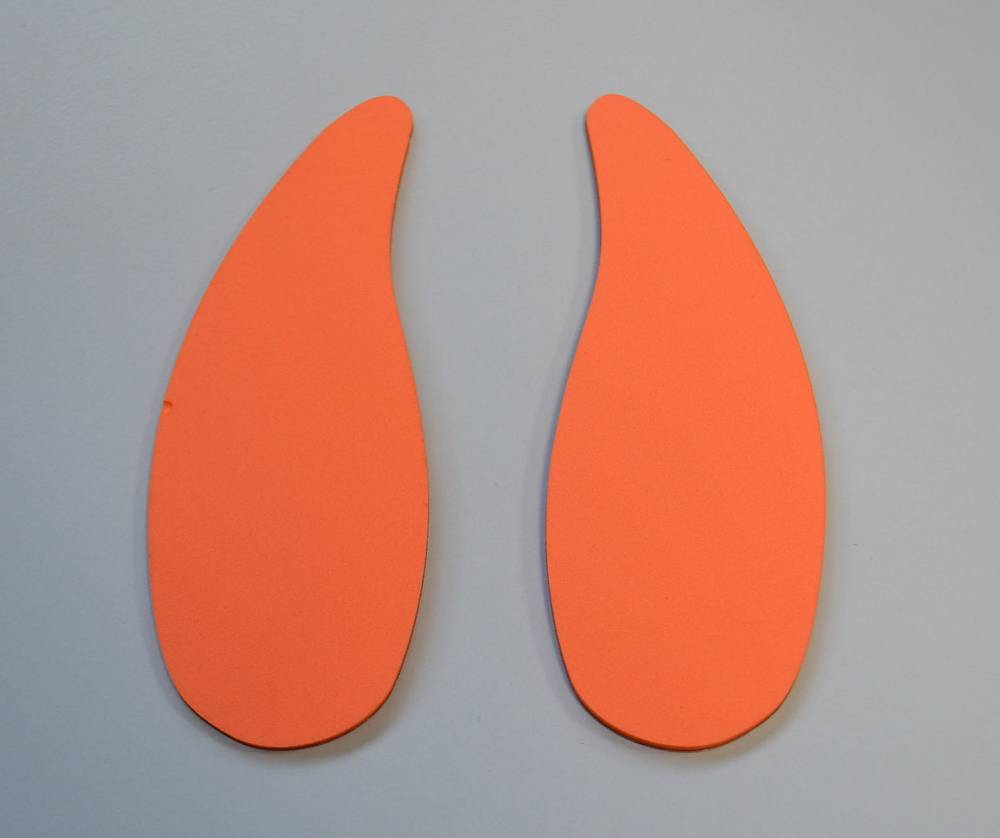 Palm rest ORANGE for AHLTEC transmitter trays