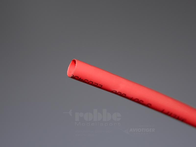 Schrumpfschlauch rot, Innendurchmesser 16mm, VE 1 Meter