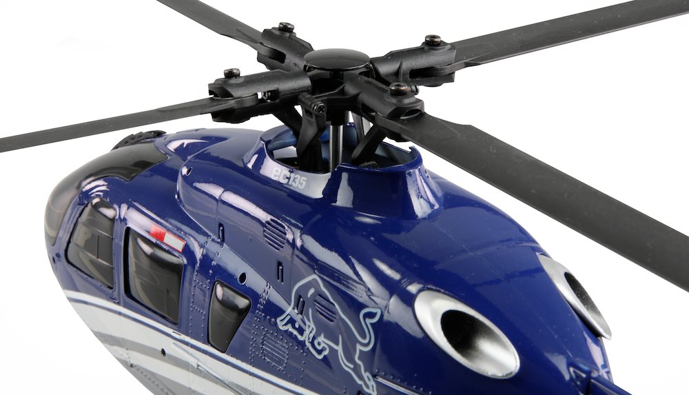 Flying Bulls EC135 PRO Brushless, 352mm HELICOPTER RTF (Transmitter, LiPo, Charger)