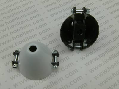 CFK Spinner 48/4mm mit Kühlbohrung, Freudenthaler Modellbau # 9050/4mK