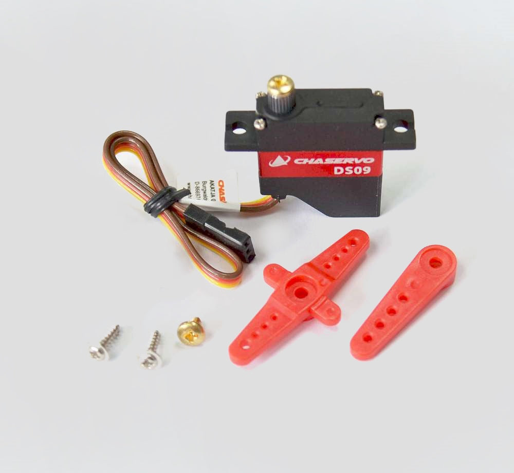 Servo Chaservo DS09, 23.5x9x27.5mm, 13.5g, 90Ncm@8.4V