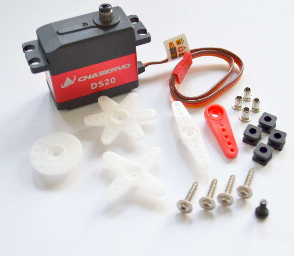 Servo Chaservo DS 20, 40x20x38mm, 60g, 260Ncm@8.4V