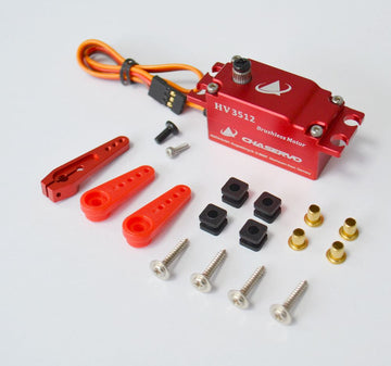 Servo Chaservo HV3512, Low-Profile, 40.5x20x18.7mm, 55g, 400Ncm@8.4V