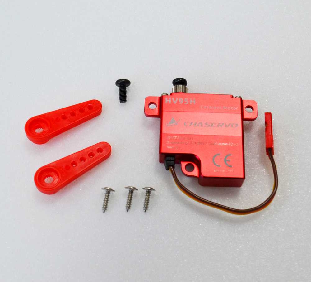 Servo Chaservo HV95H (flat mounting), 30x9.5x33.5mm, 20g, 115Ncm@8.4V