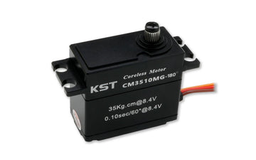 Servo KST CM3510 MG, mit 180° Stellweg, V6, 40.5x20x38mm, 70g, 350 Ncm/8.4V