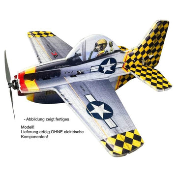 Cartoon Warbird Mustang, Bausatz, Spw. 550mm, Pichler # 16350