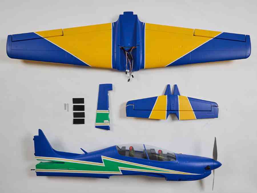 DERBEE Tucano, Spw. 1200mm, PNP, mit EZFW, D-Power # DB011