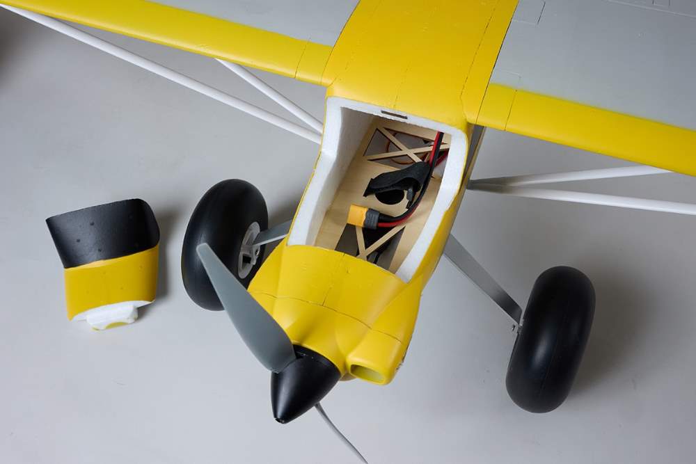 DERBEE XCub STOL" Flugzeug, PNP, Spw. 1500mm, D-Power # DB010"