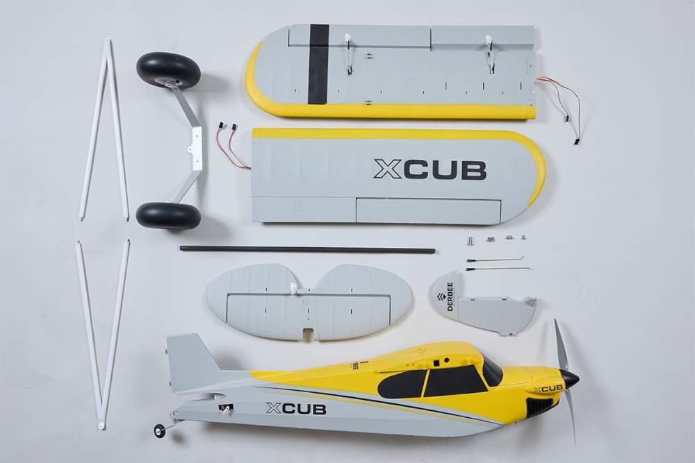 DERBEE XCub STOL" Flugzeug, PNP, Spw. 1500mm, D-Power # DB010"