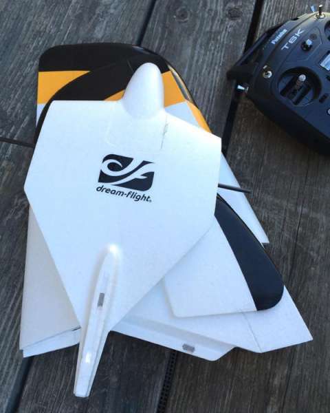 WEASEL-Trek, EPO flying wing slope glider, wingspan. Dream-Flight # DFWS100