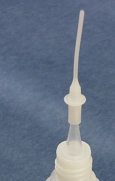 Plastic capillary nozzles for superglue, pack of 10