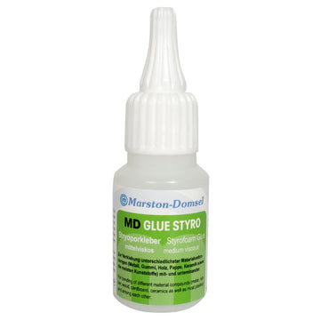 Styropor Sekundenkleber, mittelviskos, 20ml Flasche
