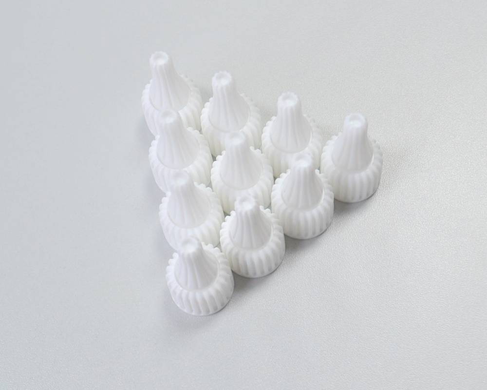 Verschlusskappe Weiß zu Sekundenkleberflasche, 10er-Pack