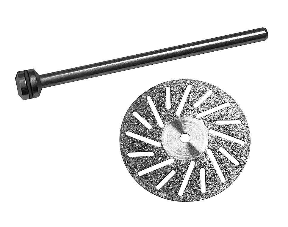 Diamant-Trennscheibe (lauftransparent) Ø 22mm - 0,23mm, # 1646