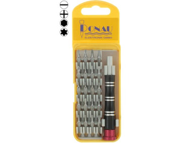 Mini Bit Set, 20-piece, Donau-Elektronik, # MBS20