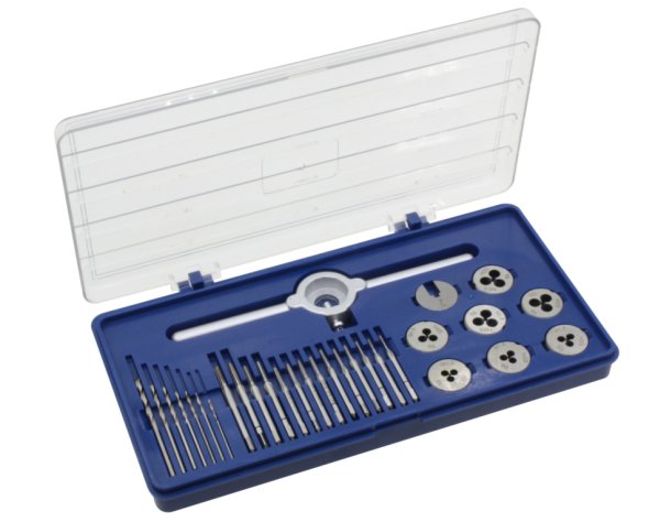 Thread Cutting Set, from M1-M2.5, Donau-Elektronik, # MGS1025