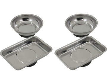 Magnetschalen Mini", 4-tlg.(2x rund Ø 75mm, 2x eckig 64x93mm), # RS40"