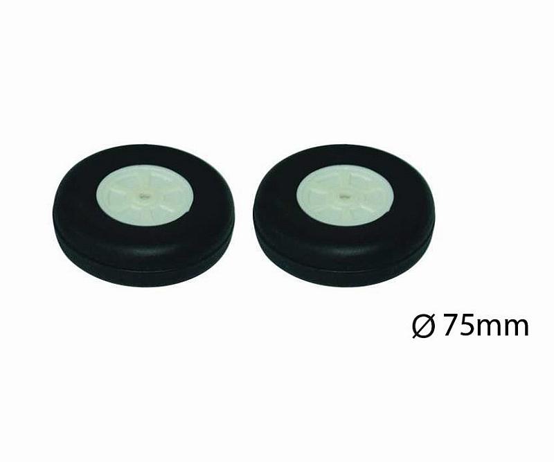Lightweight wheels ø75x24mm