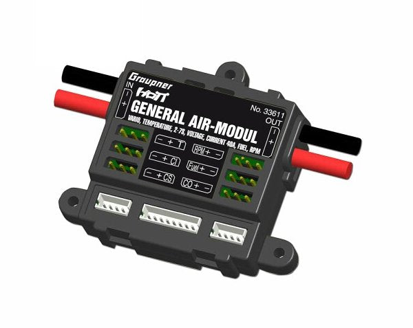 General Air-Modul für 2-6S, mit Vario, Graupner HoTT 2.4GHz, D-Power # 33611