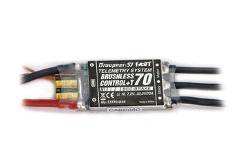 Flugregler BRUSHLESS CONTROL +T 70 (telemetriefähig), D-Power # 33770.D35