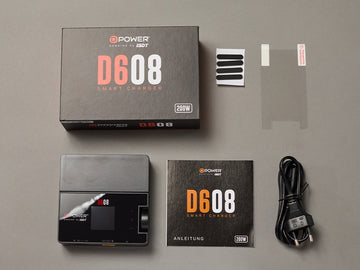 D-Power D608 AC Smart Charger, Computer-Ladegerät, 200/50W, 8A, bis 6S Lipo