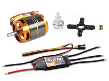 D-Power Brushless Set AL 3542-7 mit 30A AVICON Regler