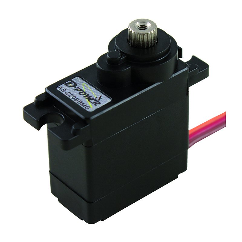 Servo D-Power AS-220BB MG Analog, 22.5x24.6x11.5mm, 12.5g, 20Ncm