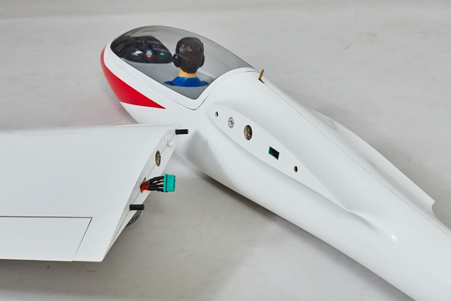 ASW-17, Scale Glider, Full GRP, ARF+, Wingspan 3500mm, D-Power # ASW350