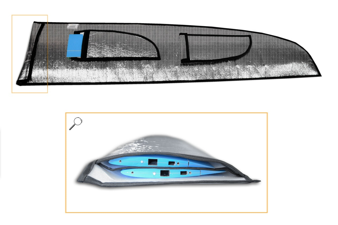 Wing bags for E-Ternity V250 with V-tail bag