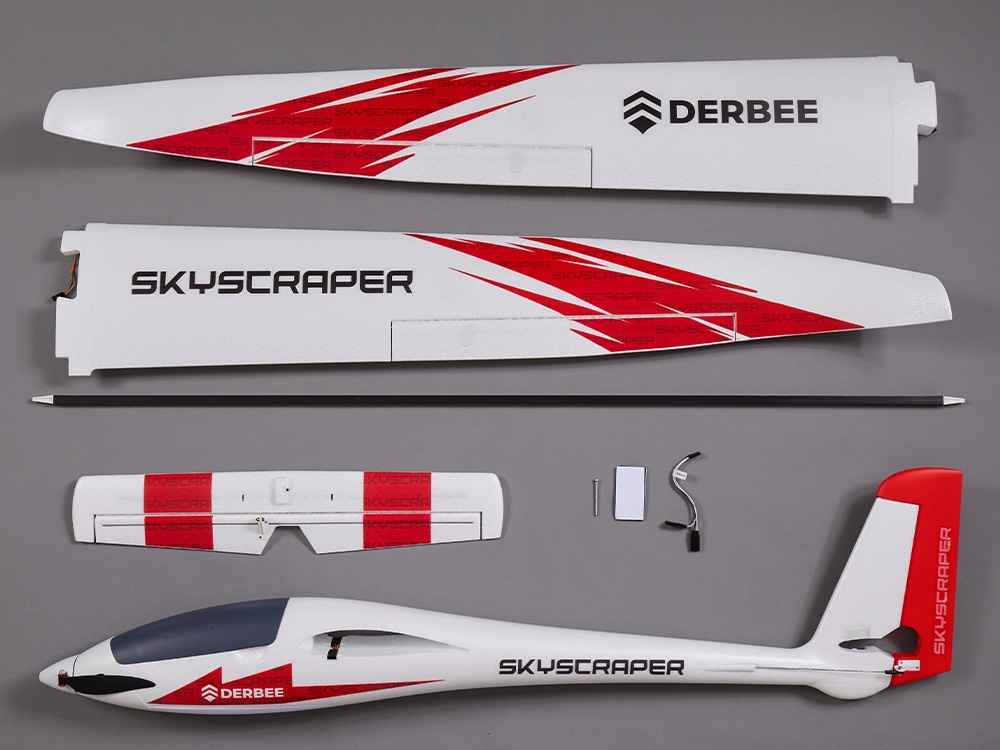 DERBEE Skyscraper, Electric Glider PNP, Wingspan 2000mm, D-Power # DB008