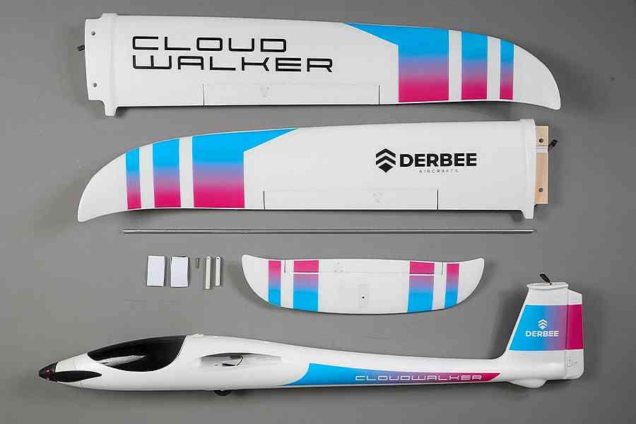 DERBEE Cloudwalker, Electric Glider, Wingspan 1800mm, PNP, D-Power # DB009