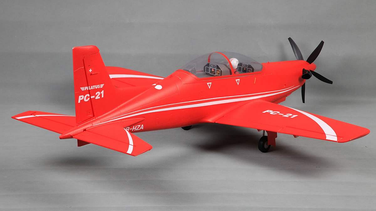 FMS Pilatus PC-21, Spw. 1100mm, PNP, Combo mit Reflex Gyro,D-Power # FMS087P-REF