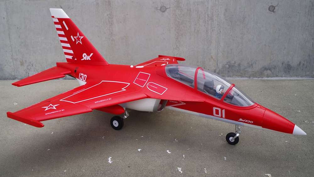 FMS YAK 130, V2, PNP, EDF-Jet mit 70 Impeller, Spw. 880mm, D-Power # FMS180P