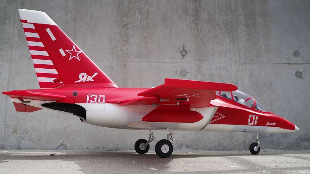 FMS YAK 130, V2, PNP, EDF-Jet mit 70 Impeller, Spw. 880mm, D-Power # FMS180P