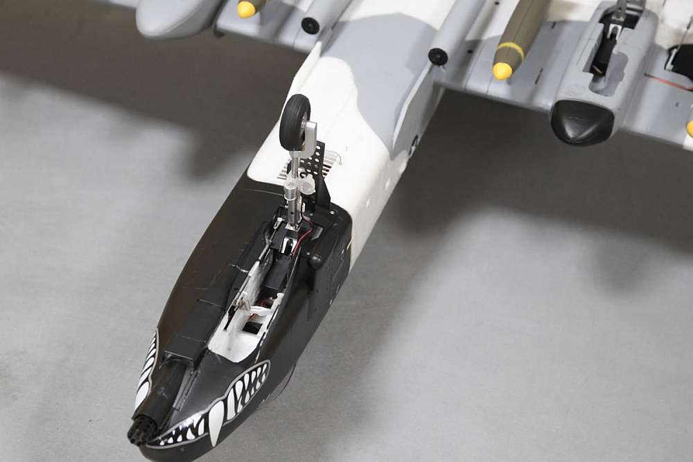 A-10 Thunderbolt II, V2, EDF 70, PNP, Spw. 1500mm, incl. Reflex Gyro System
