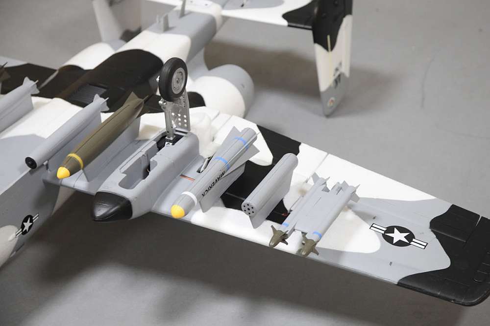 A-10 Thunderbolt II, V2, EDF 70, PNP, Spw. 1500mm, incl. Reflex Gyro System