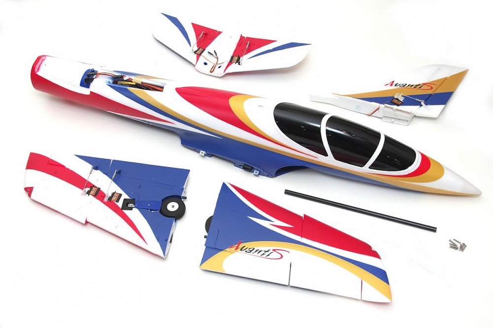 Avanti V3 Jet, 70mm EDF, PNP, 900mm, D-Power # FMS127P