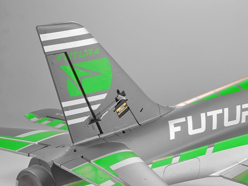 FMS Futura Jet EDF 64, PNP, green design, 990mm wingspan