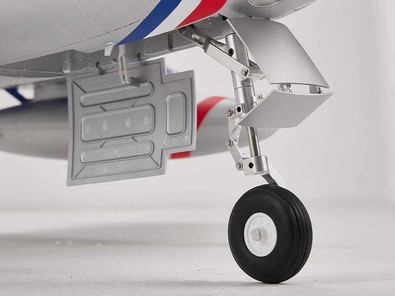 FMS F-86 Skyblazer Jet EDF 80 PNP silber blau, Spw. 1220mm, D-Power # FMS143PBU