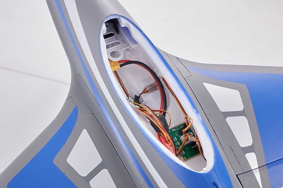 FMS Integral, EDF Jet with 80mm Impeller, PNP, BLUE, Wingspan 1060mm, # FMS144PBU