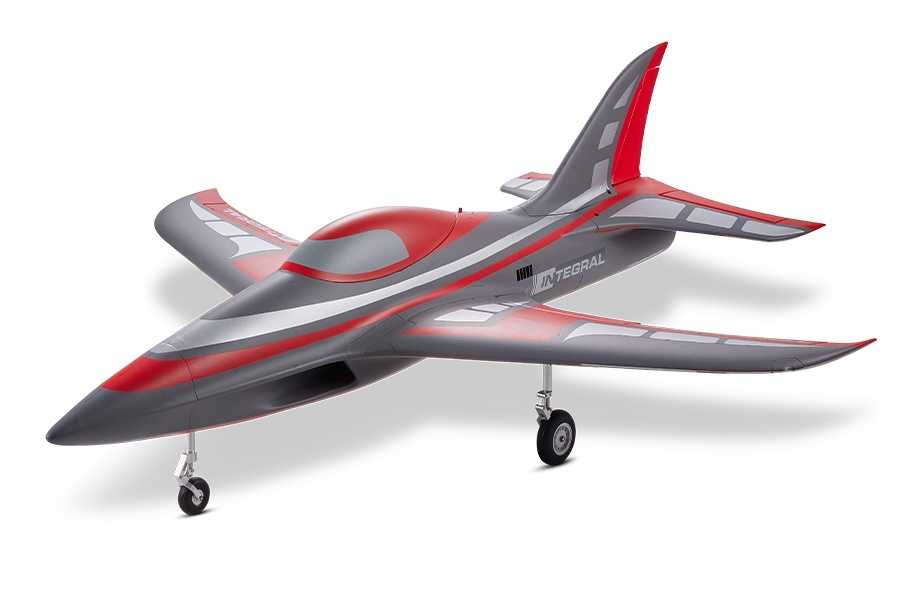 FMS Integral, EDF Jet with 80mm Impeller, PNP, RED, Wingspan 1060mm, # FMS144PRD